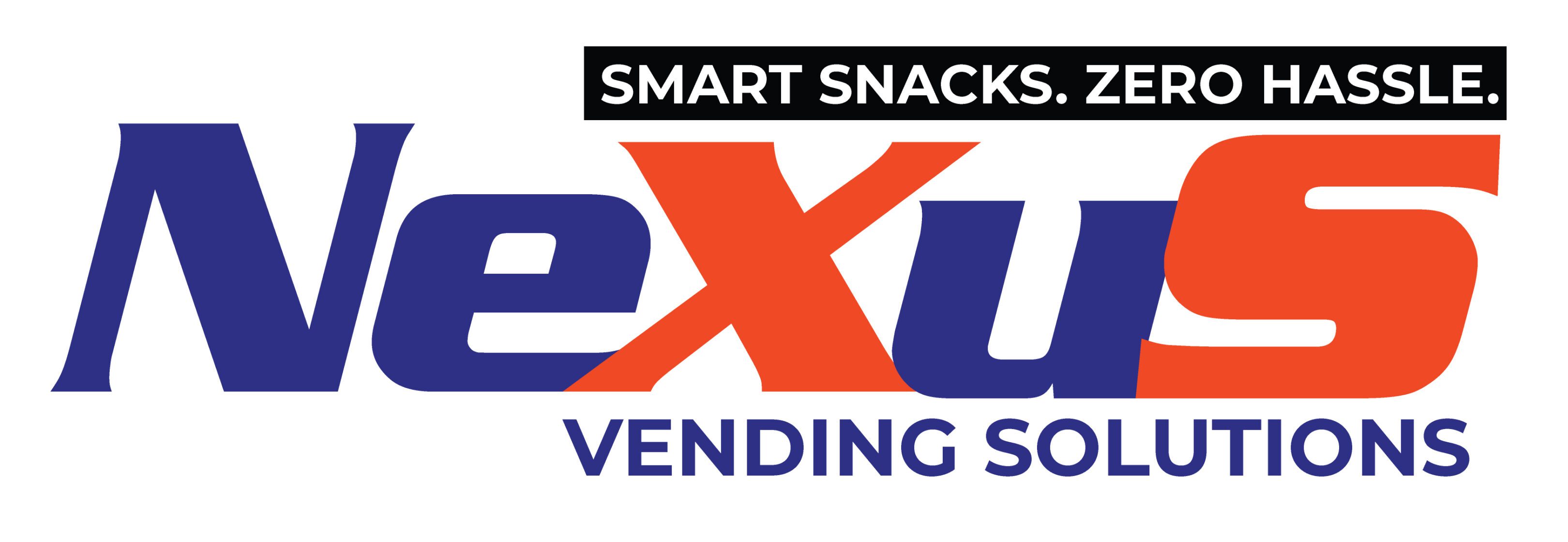 Logo for Paxus Vending Solutions showcasing snack vending.